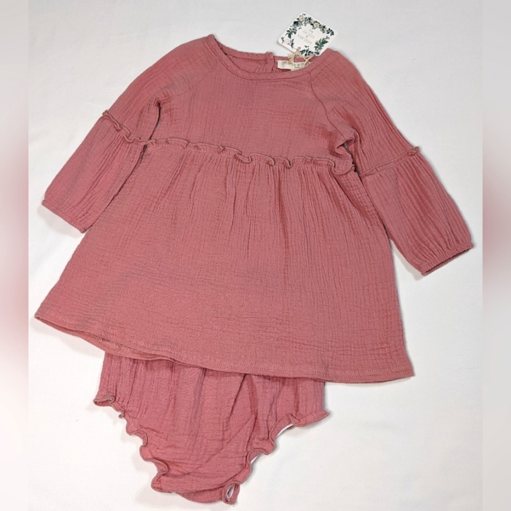 Chelsea & Violet Baby Pink Dress 24M